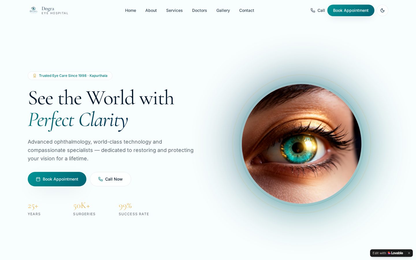 Dogra Construction website preview